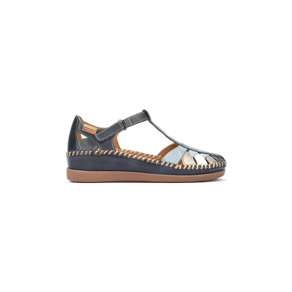 Schoenen Dames Sandalen / Open schoenen Pikolinos BASKETS  W8K-0705 Blauw