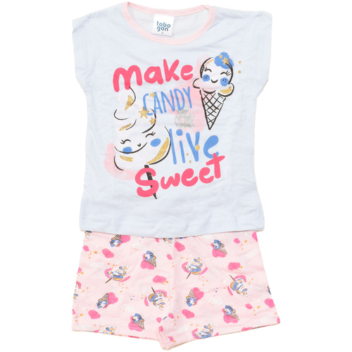 Textiel Meisjes Pyjama's / nachthemden Tobogan 22117056-UNICO Multicolour
