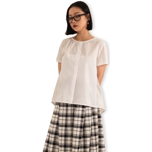 Textiel Dames Tops / Blousjes Wendykei Shirt 220659 - White Wit