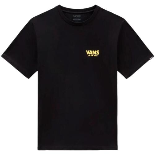 Textiel Jongens T-shirts korte mouwen Vans  Zwart