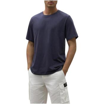 Textiel Heren T-shirts korte mouwen Ecoalf  Blauw