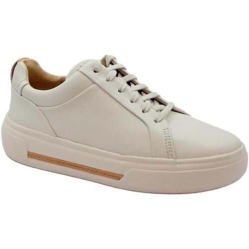 Schoenen Dames Lage sneakers Clarks CLA-E24-HOLWAL-WH Wit