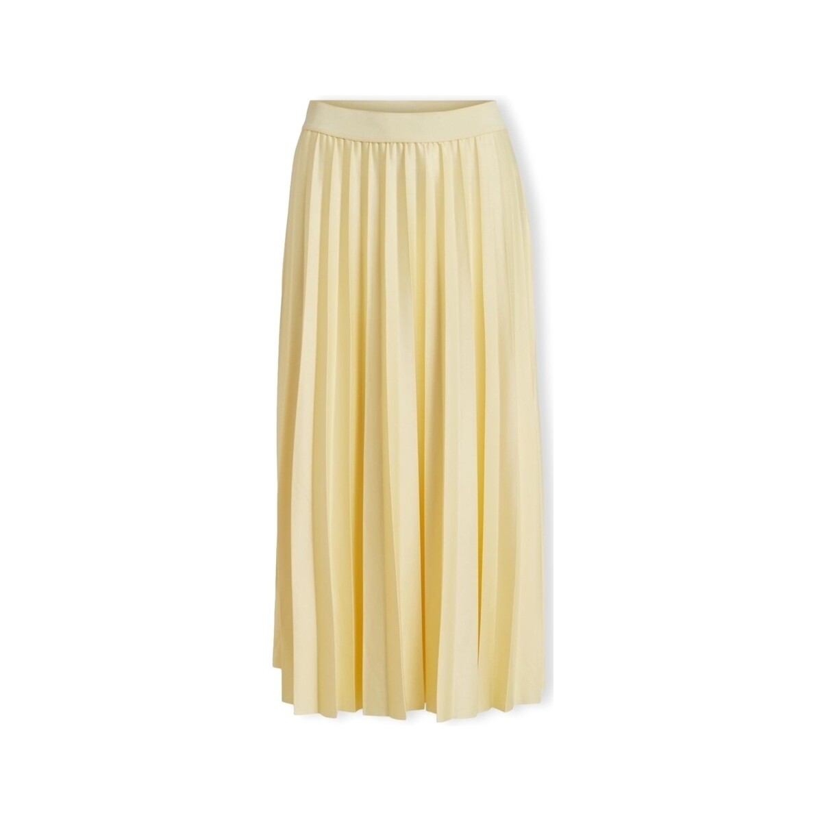 Textiel Dames Rokken Vila Noos Skirt Nitban - Sunlight Geel