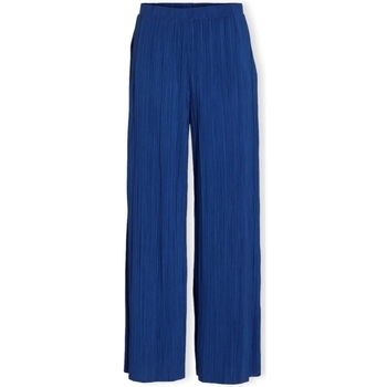 Vila Noos Trousers Plise  - True Blue Blauw
