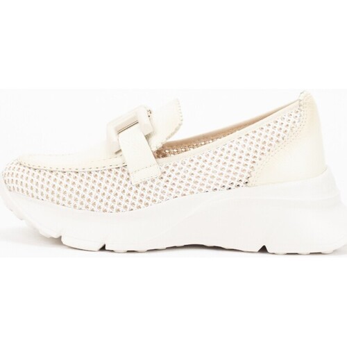 Schoenen Dames Lage sneakers Hispanitas Zapatillas  en color blanco para Wit