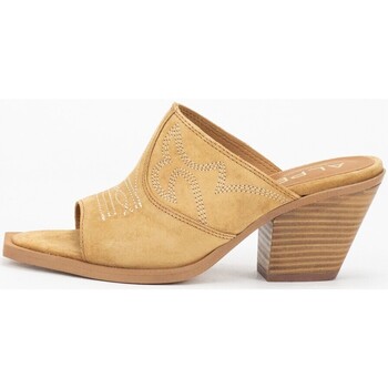 Schoenen Dames Sandalen / Open schoenen Alpe Sandalias  en color cuero para Beige