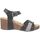 Schoenen Dames Sandalen / Open schoenen Plakton Brave Zwart