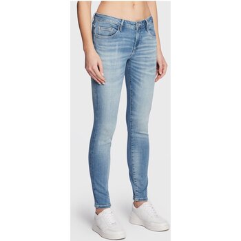 Textiel Dames Skinny jeans Guess W2YA99 D4Q01 Blauw