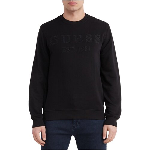 Textiel Heren Sweaters / Sweatshirts Guess M4GQ08 KBK32 Zwart