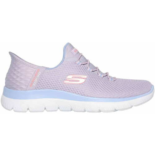 Schoenen Dames Sneakers Skechers 150123 SLIP-INS SUMMITS - DIAMOND DREAM Violet