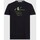 Textiel Heren T-shirts korte mouwen Calvin Klein Jeans J30J325352BEH Zwart