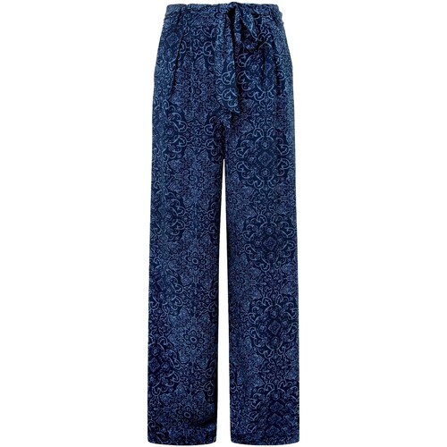 Textiel Dames Broeken / Pantalons Pepe jeans PANTALON MUJER COLETTE PRINT   PL211745 Blauw