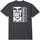Textiel Heren T-shirts & Polo’s Obey icon split Zwart