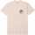 Textiel Heren T-shirts & Polo’s Obey flowers papers scissors Beige