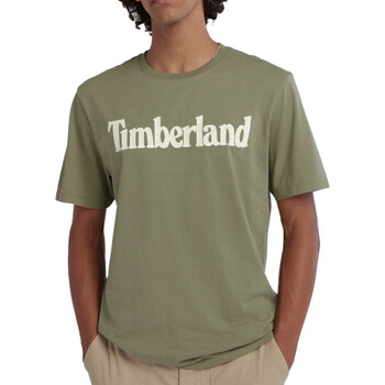 Textiel Heren T-shirts & Polo’s Timberland  Groen