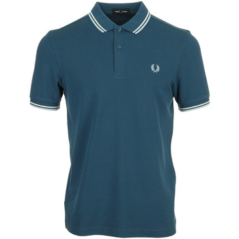 Textiel Heren T-shirts & Polo’s Fred Perry Twin Tipped Blauw