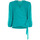 Textiel Dames Overhemden Rinascimento CFC0118599003 Vert paon