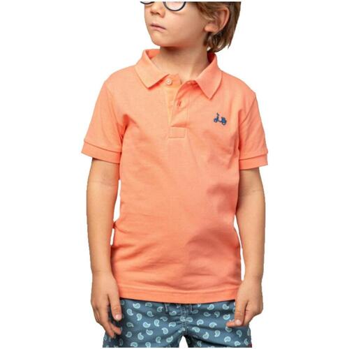 Textiel Jongens T-shirts korte mouwen Scotta  Orange