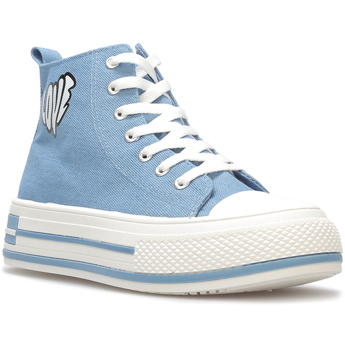 Schoenen Dames Sneakers La Modeuse 70110_P163502 Blauw