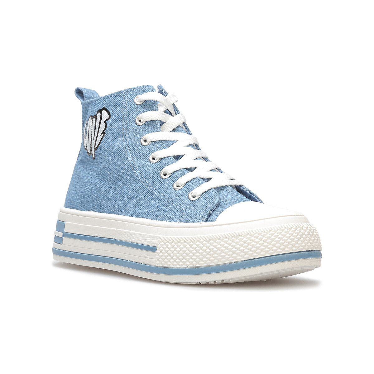 Schoenen Dames Sneakers La Modeuse 70110_P163503 Blauw