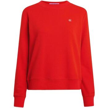 Textiel Dames Sweaters / Sweatshirts Calvin Klein Jeans  Rood