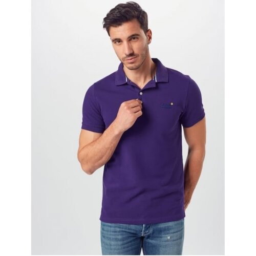 Textiel Heren T-shirts & Polo’s Superdry M1110191A Violet