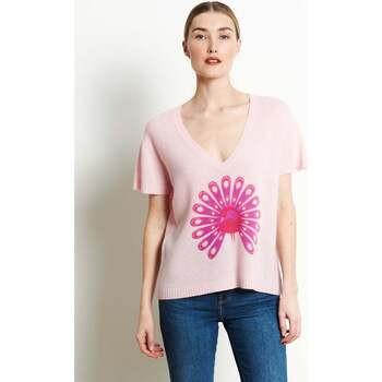 Textiel Dames T-shirts korte mouwen Studio Cashmere8 RIA 5 Roze