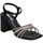 Schoenen Dames Sandalen / Open schoenen D'angela DWS26205-M Zwart