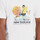 Textiel Heren T-shirts & Polo’s New Balance T-SHIRT À MANCHES COURTES  EN JERSEY DE COTON HOO Wit