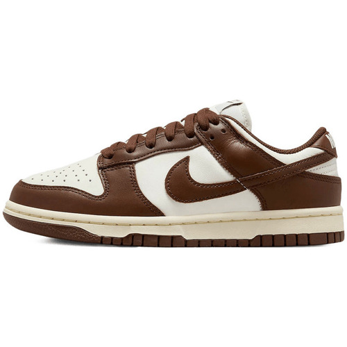 Schoenen Wandelschoenen Nike Dunk Low Cacao Wow Brown