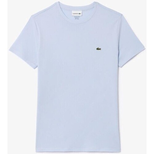 Textiel Heren T-shirts korte mouwen Lacoste TH6709 Blauw