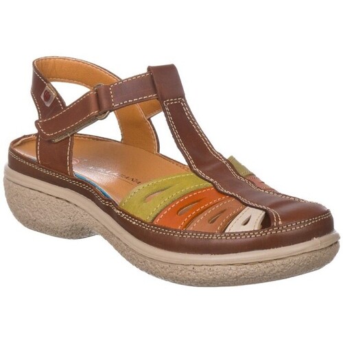 Schoenen Dames Sandalen / Open schoenen Laura Azaña BASKETS  11978 Brown