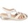 Schoenen Dames Sandalen / Open schoenen Pitillos BASKETS  2802 Wit