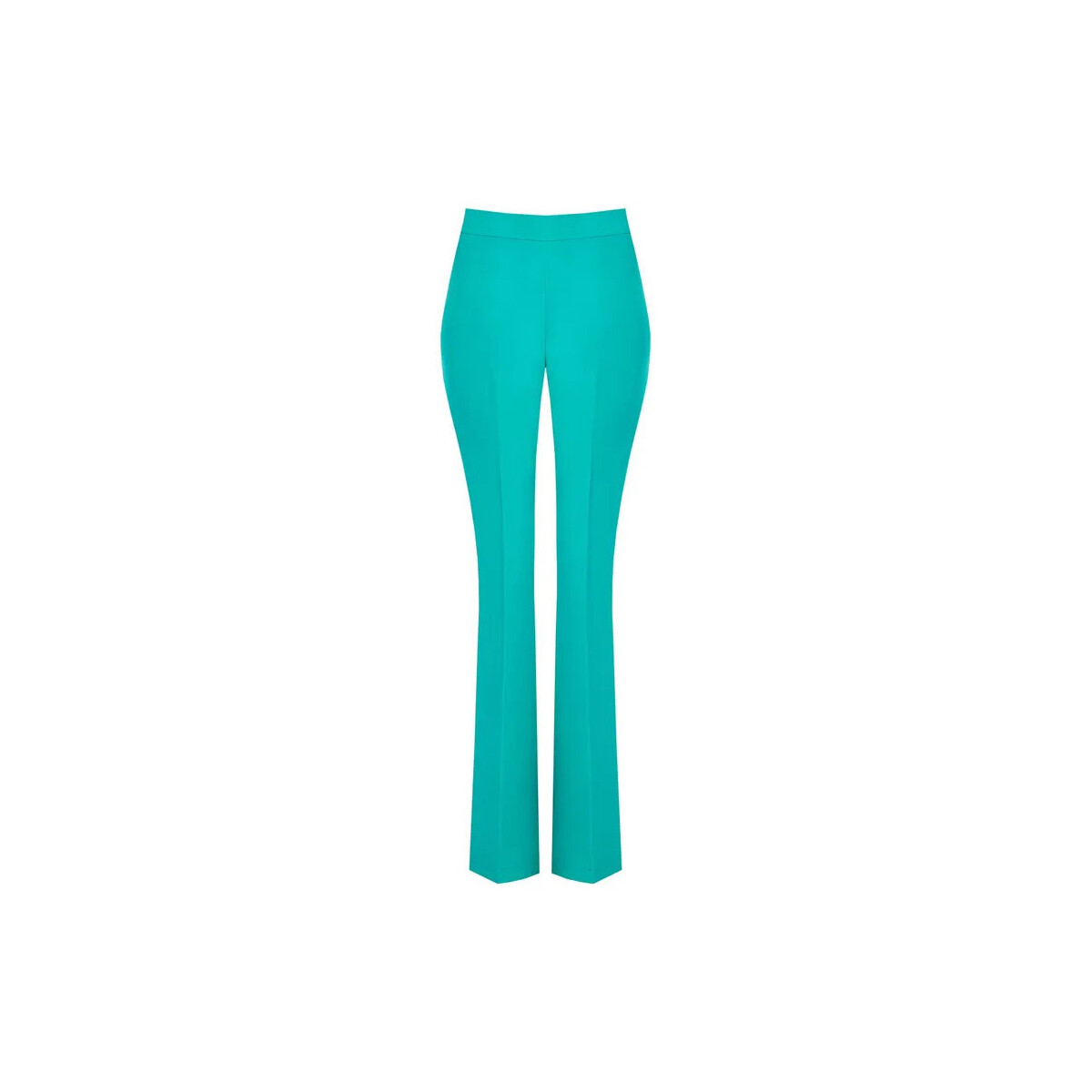 Textiel Dames Broeken / Pantalons Rinascimento CFC0117673003 Vert paon