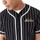 Textiel Heren T-shirts & Polo’s New-Era Ne pinstripe jersey newera Zwart