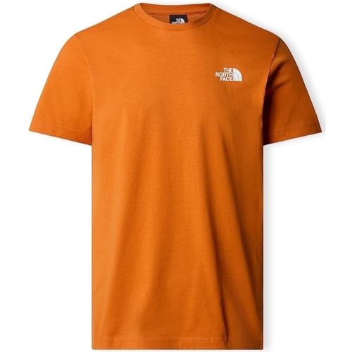 Textiel Heren T-shirts & Polo’s The North Face Redbox Celebration T-Shirt - Desert Rust Orange