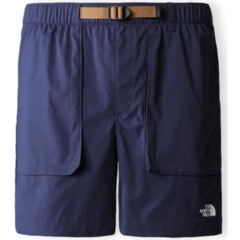Textiel Heren Korte broeken / Bermuda's The North Face Class V Ripstop Shorts - Summit Navy Blauw