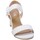 Schoenen Dames Sandalen / Open schoenen Yanema YanÉma galia Sandalo Donna Bianco 1203-3 Wit