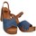 Schoenen Dames Sandalen / Open schoenen Etika 73968 Blauw