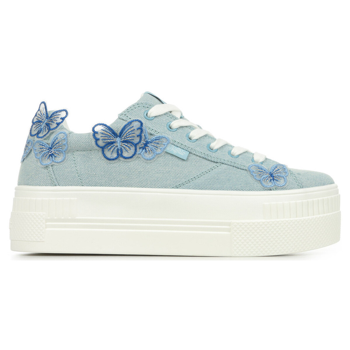Schoenen Dames Sneakers Buffalo Paired Butterfly Blauw