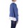Textiel Dames T-shirts met lange mouwen Semicouture Y4SB13 Blauw