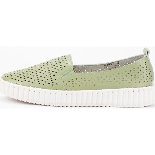 Schoenen Dames Lage sneakers Keslem Zapatos  en color verde para Groen