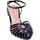 Schoenen Dames Sandalen / Open schoenen Vicenza Sandalo Donna Nero 1957003 Zwart