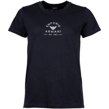 Textiel Dames T-shirts & Polo’s Emporio Armani 164720 4R227 Zwart