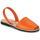 Schoenen Dames Sandalen / Open schoenen Minorquines AVARCA Orange