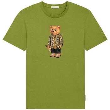 Textiel Heren T-shirts korte mouwen Baron Filou THE GOLDEN GLIDER Groen