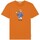 Textiel Heren T-shirts korte mouwen Baron Filou THE YACHT OWNER Orange