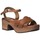 Schoenen Dames Sandalen / Open schoenen Rks 5384 Brown