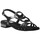 Schoenen Dames Sandalen / Open schoenen Rks 5339 Zwart