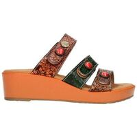 Schoenen Dames Leren slippers Laura Vita FACRAHO 524 Multicolour